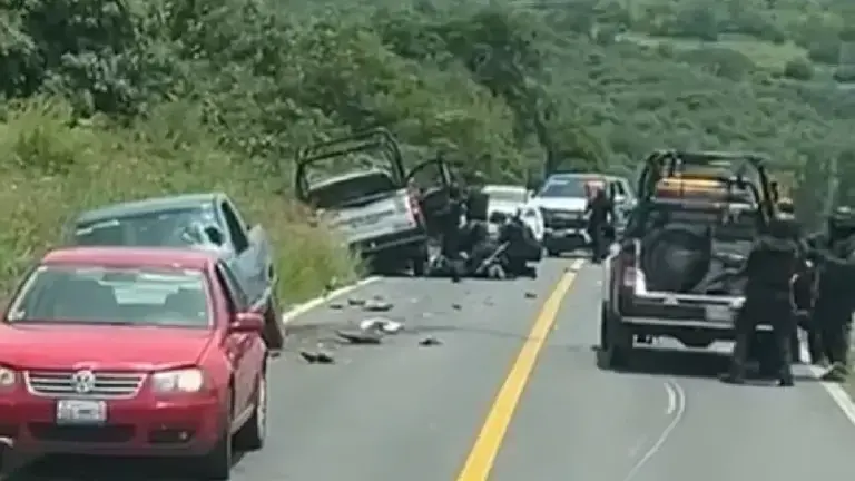 El ataque contra los policías estatales en Pénjamo ocurrió mientras realizaban labores de patrullaje.