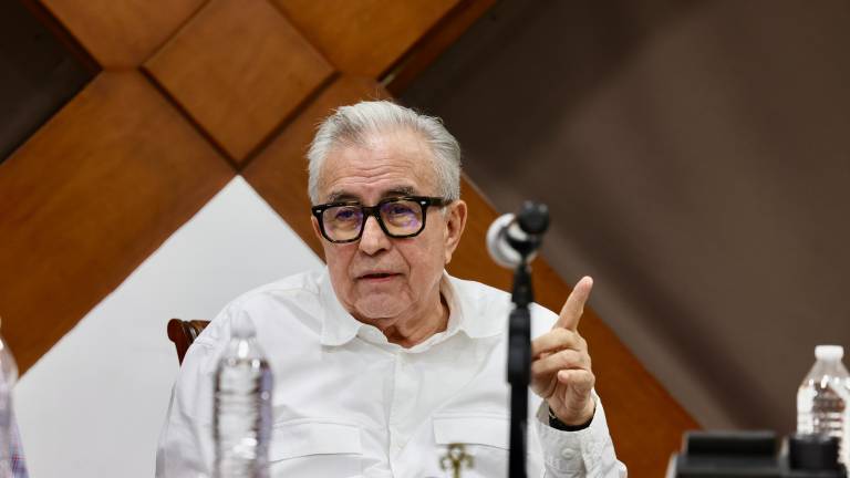El Gobernador de Sinaloa Rubén Rocha Moyoa está gestionando el presupuesto de 2026.