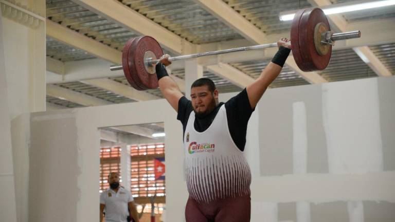 En levantamiento de pesas Sinaloa participa con una delegación de 70 personas.
