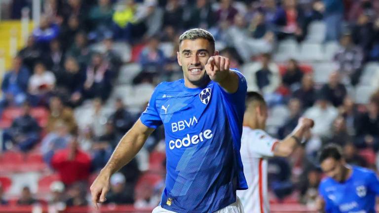 Germán Berterame fue el encargado de abrir el marcador por Rayados.