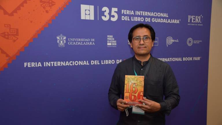 Enrique Escalona presenta ‘1666’, un diálogo con la historia en la FIL de Guadalajara