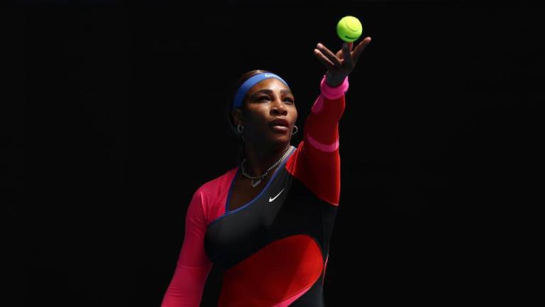 Serena Williams está lesionada.