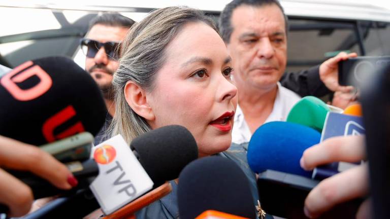 Yeraldine Bonilla Valverde, Gobernadora de Sinaloa, dijo que desconoce situación de Gerardo Mérida en Estados Unidos.