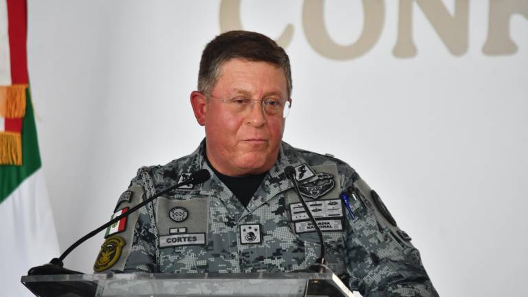 El General Hernán Cortés Hernández informó en Culiacán sobre los resultados del operativo “Plan Cero Robos”, tras reunión con el Gabinete de Seguridad federal.