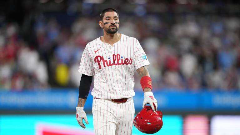 Nick Castellanos podría tener las horas contadas con los Filis.