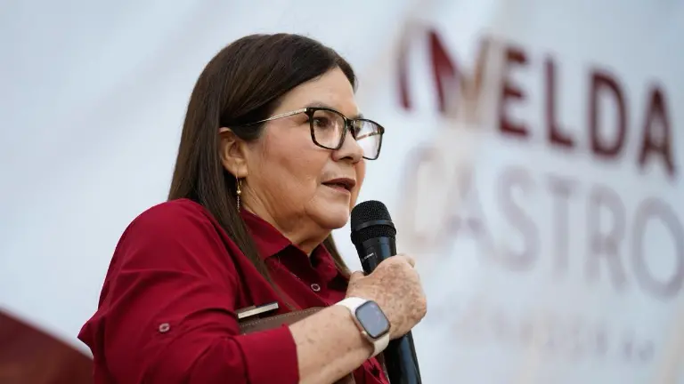 La coordinadora estatal de la 4T en Sinaloa, Imelda Castro Castro, anunció que recorrerá los 20 consejos municipales de Morena.