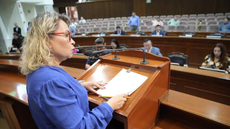 La Diputada local Alma Rosa Garzón Aguilar presenta una iniciativa para crear en Sinaloa una Procuraduría de Protección al Ambiente.