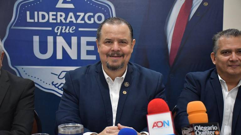 Sergio Armenta presenta planilla “Liderazgo que Une” para presidir Canaco Culiacán 2026-2027.