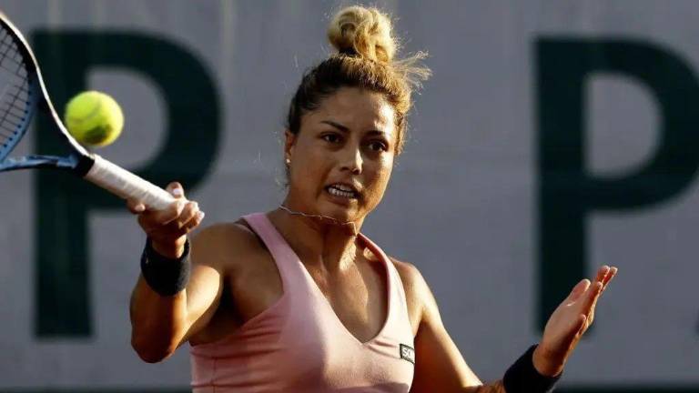Renata Zarazúa no pudo librar la primera ronda en Roland Garros, tras caer ante Diana Shnaider.
