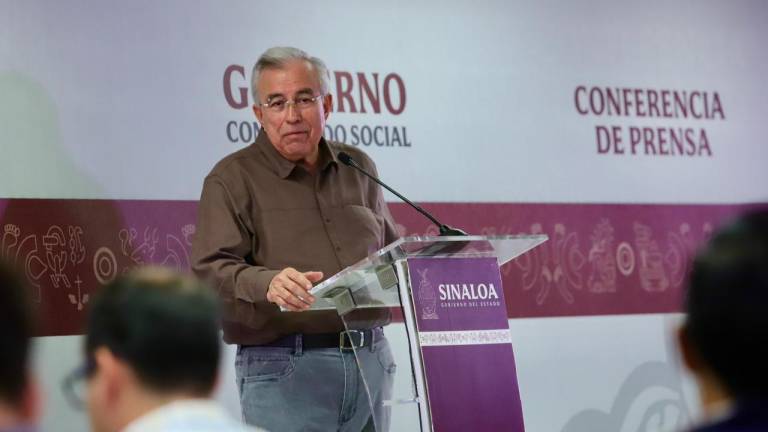 Rubén Rocha Moya habla sobre los apoyos para la búsqueda de desaparecidos de parte del Gobierno de México.