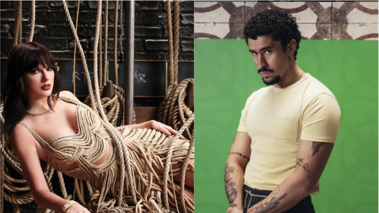 Taylor Swift y Bad Bunny.