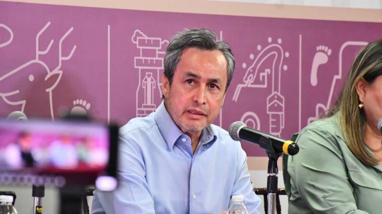 Rodolfo Jiménez López, Subsecretario de Gobierno, habla sobre la percepción de inseguridad en Culiacán.