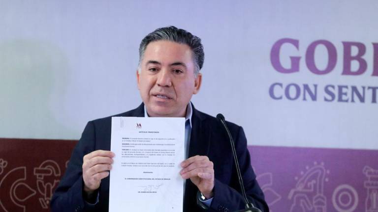 Enrique Inzunza Cázarez, Secretario General de Gobierno, habló sobre la iniciativa en reforma electoral.