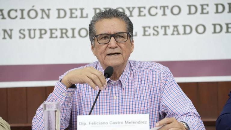 Feliciano Castro Meléndrez señala que al Congreso ya sólo le toca darle trámite.