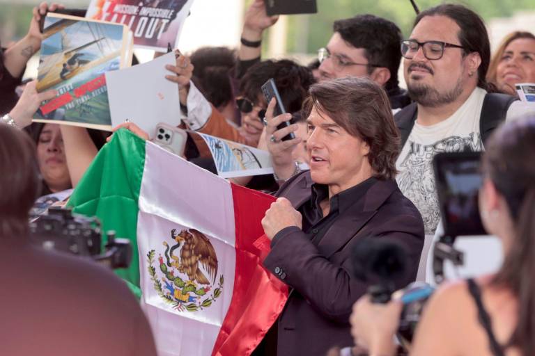 Llega Tom Cruise a México para promocionar la última entrega de ‘Misión Imposible’