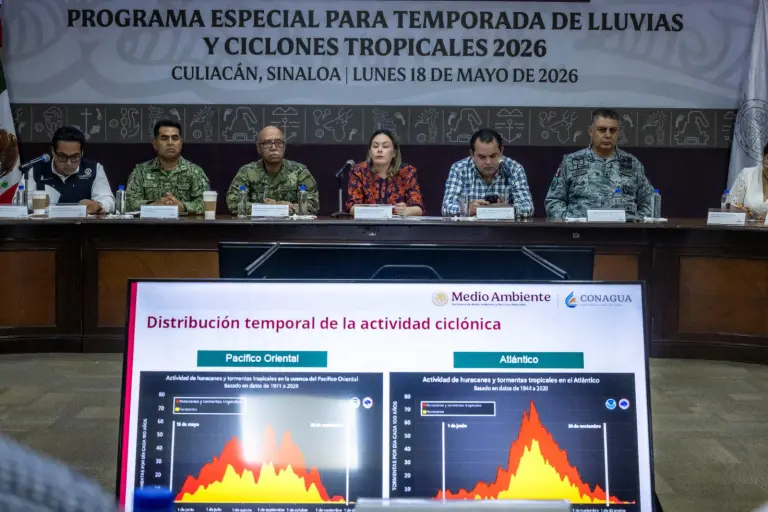 La Gobernadora Yeraldine Bonilla Valverde presentó el Programa Especial para la Temporada de Lluvias y Ciclones Tropicales 2026.