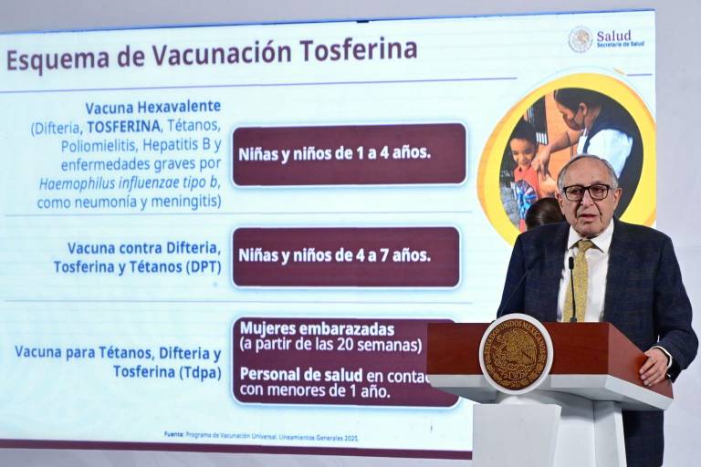 México padece niveles récord de tos ferina tras caída en la vacunación en sexenio de AMLO