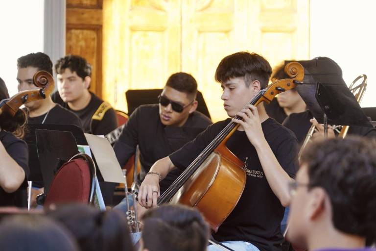 Música al aire libre ofrece la Orquesta Juvenil de Cultura