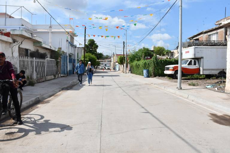 Entregan calles pavimentadas en sindicatura de Costa Rica, Culiacán