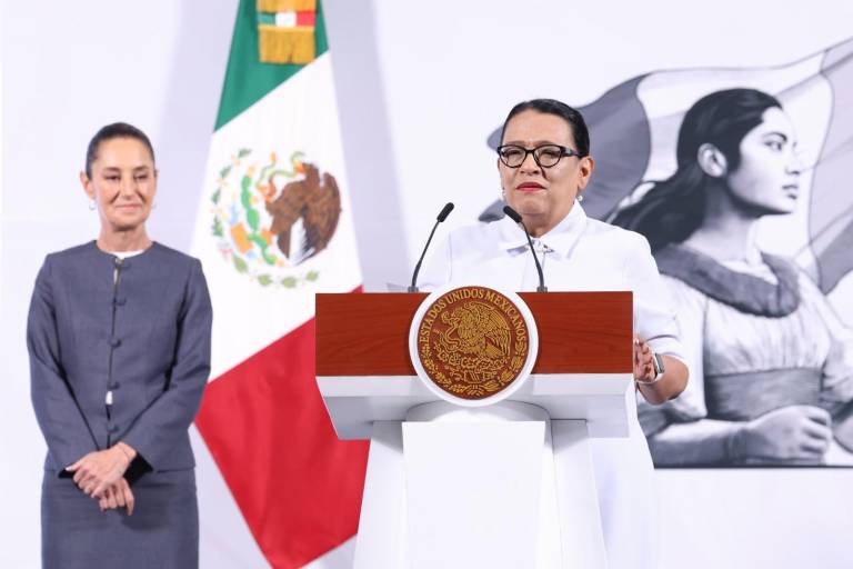 Rosa Icela Rodríguez será representante del Gobierno de México en el funeral del Papa Francisco