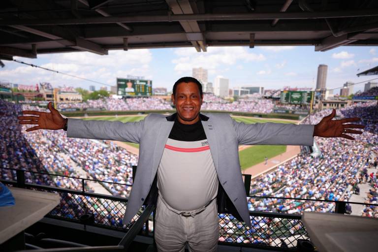 Sammy Sosa regresa al Wrigley Field por primera vez en más de 20 años