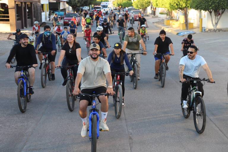 Realizan rodada para conmemorar el Día Mundial de la Bicicleta, en Elota