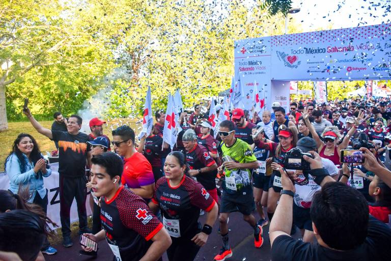 Más de 2 mil sinaloenses corren en la sexta edición de ‘Todo México Salvando Vidas’