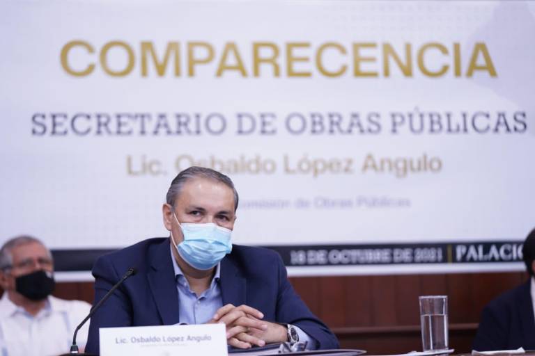 Opacidad en obras públicas de Sinaloa, señala Congreso en comparecencia del secretario Osbaldo López