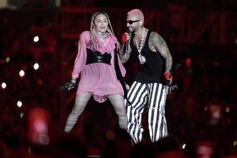 Maluma da concierto histórico en Medellín junto a Madonna y Grupo Firme