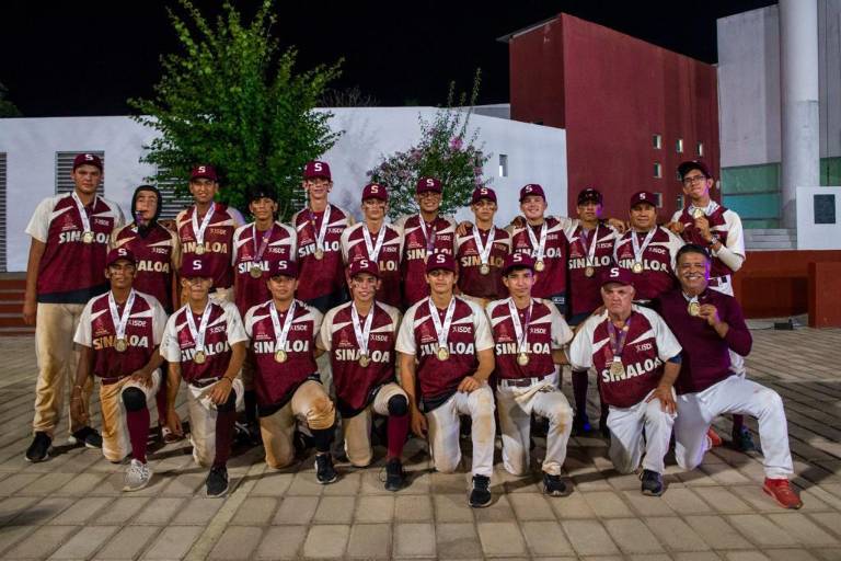 Sinaloa gana el oro en beisbol Junior de Nacionales Conade