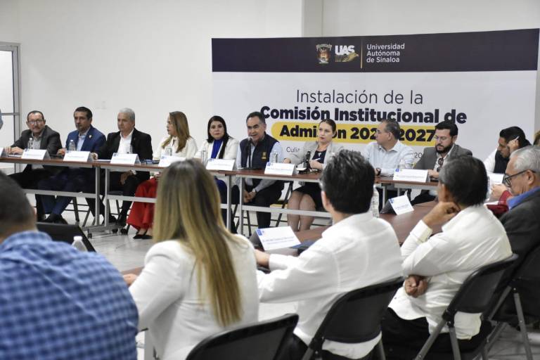 Tras instalar la Comisión Institucional de Admisión, el Rector Jesús Madueña anuncia el Proceso de Preinscripción para el ciclo 2026-2027; se refrendará la cobertura universal