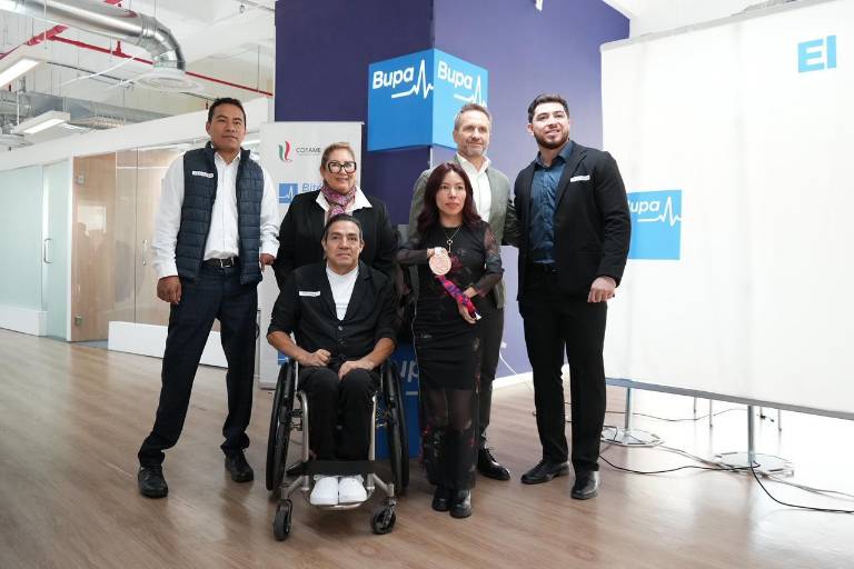 Paratleta sinaloense presente en la renovación de alianza COPAME–BUPA México