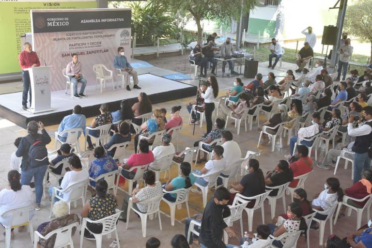 Inician asambleas informativas para consulta sobre planta de amoniaco de Topolobampo