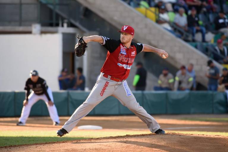 Casey Harman, firme para defender otra vez los colores de Venados de Mazatlán