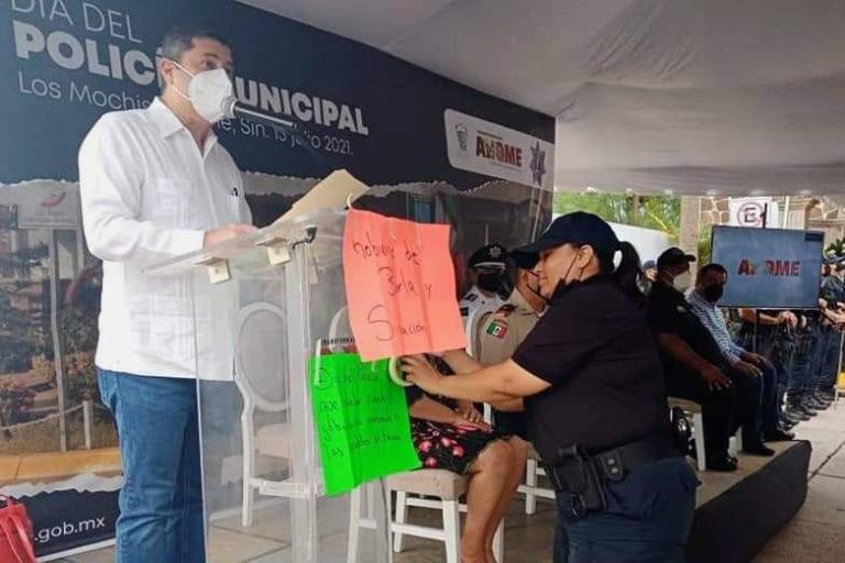 Mujer policía en Ahome reclama al Presidente Municipal: ‘Gobierno de burla y simulación’