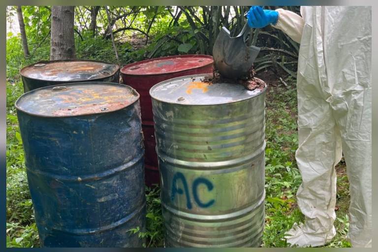 Ejército asegura sustancias químicas para drogas sintéticas en Culiacán y Cosalá