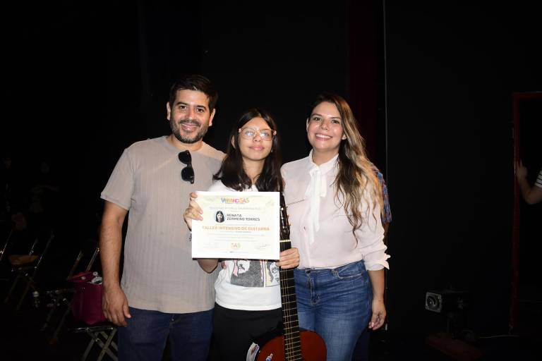 Con un recital, culminan alumnos de guitarra impartido por la SAS