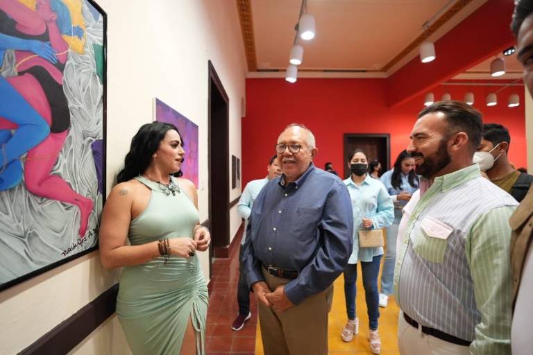 Inauguran exposición inclusiva ‘Arte con Orgullo’