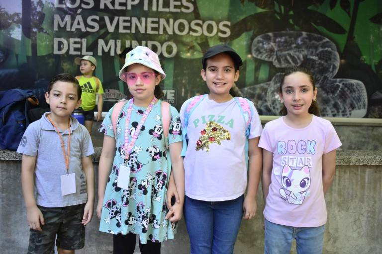 Disfrutan de unas vacaciones ‘salvajes’ en el Zoológico de Culiacán