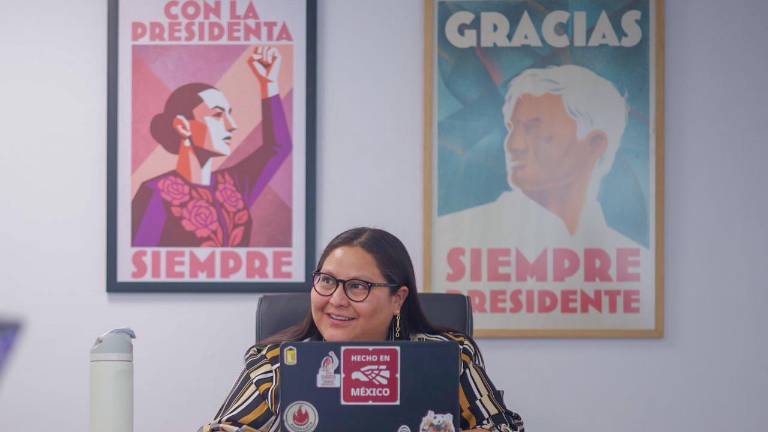 Citlalli Hernández, presidenta de la Comisión Nacional de Elecciones de Morena.