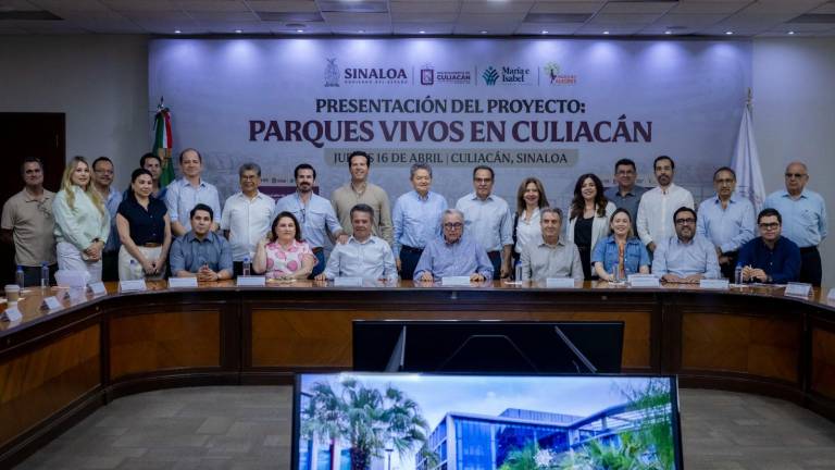 Presentación del programa Parques Vivos en Culiacán.