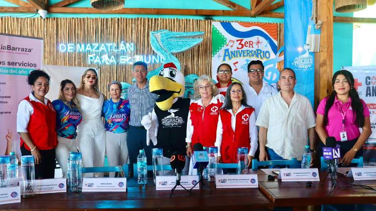 Invitan a la comunidad mazatleca a unirse a la carrera ciclista Pedaleando por la Cruz Roja.