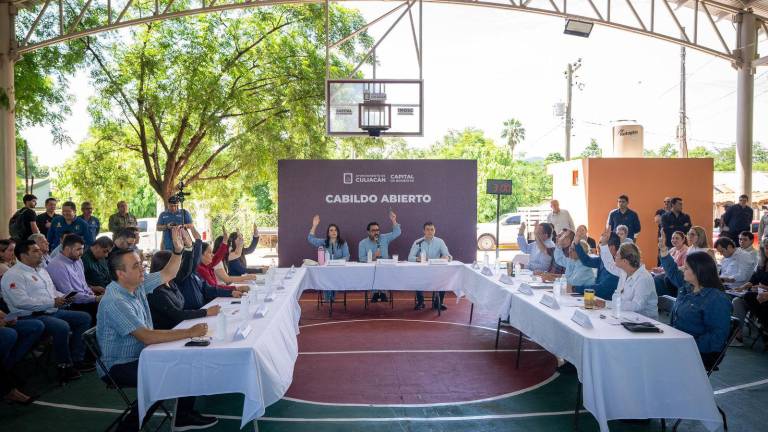 Cabildo Abierto del Gobierno de Culiacán celebrado en Sanalona.