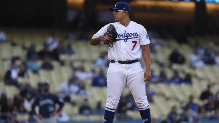 Julio Urías conquista su quinto triunfo de la campaña.