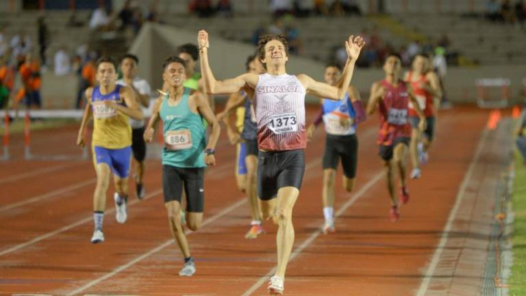 Mazatleco Gerónimo Páez conquista el oro en los 800 mp de los Juegos Nacionales Conade