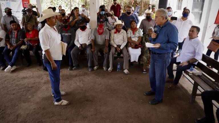 Rocha se reúne con gobernadores tradicionales indígenas; dice que no se meterá en el tema de la planta de amoniaco