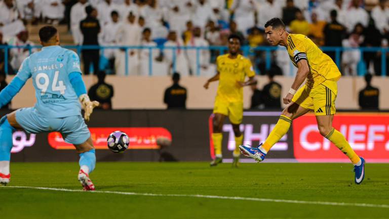 El portugués volvió a anotar tras su recuperación y suma 23 tantos en la liga saudí.