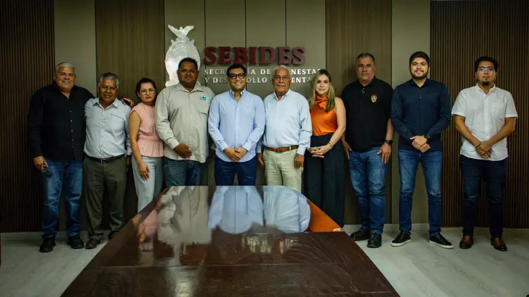 Autoridades de Eldorado hacen la gestión para incorporarse al programa Vivienda para el Bienestar.