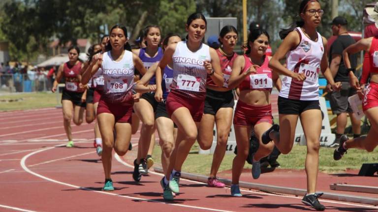 Suma Sinaloa cinco boletos directos a los Nacionales de atletismo