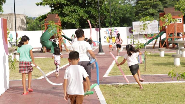 El nuevo parque mide 400 metros cuadrados de superficie